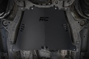 Toyota Tundra Catalytic Converter Shield - Rough Country - Anti-Theft Skid Plate - '07-'21